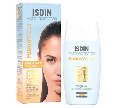 Fotoprotector ISDIN Fusion Water FPS50 facial de 50ml - #𝑼𝑺𝒉𝒐𝒑